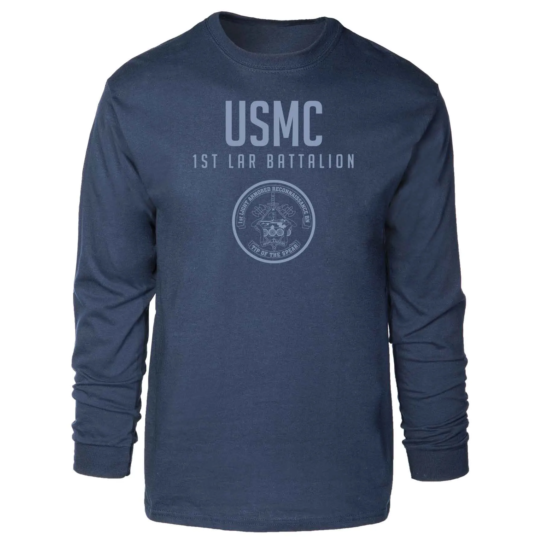 1st LAR Battalion Tonal Long Sleeve T-shirt