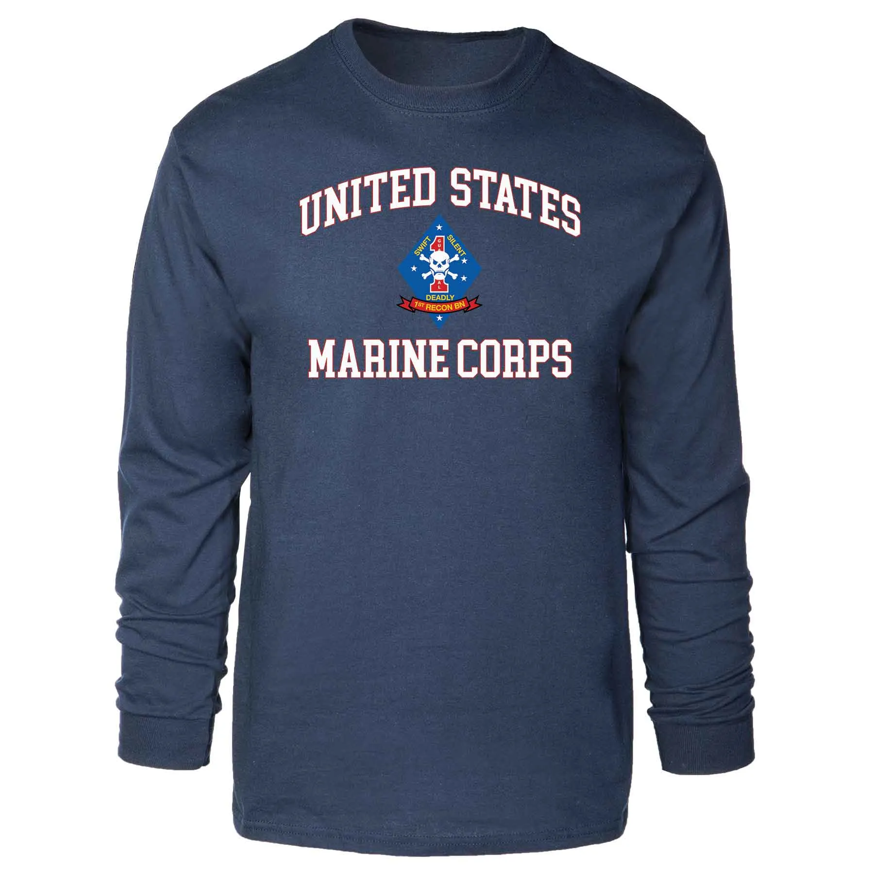 1st Recon Battalion USMC Long Sleeve T-shirt