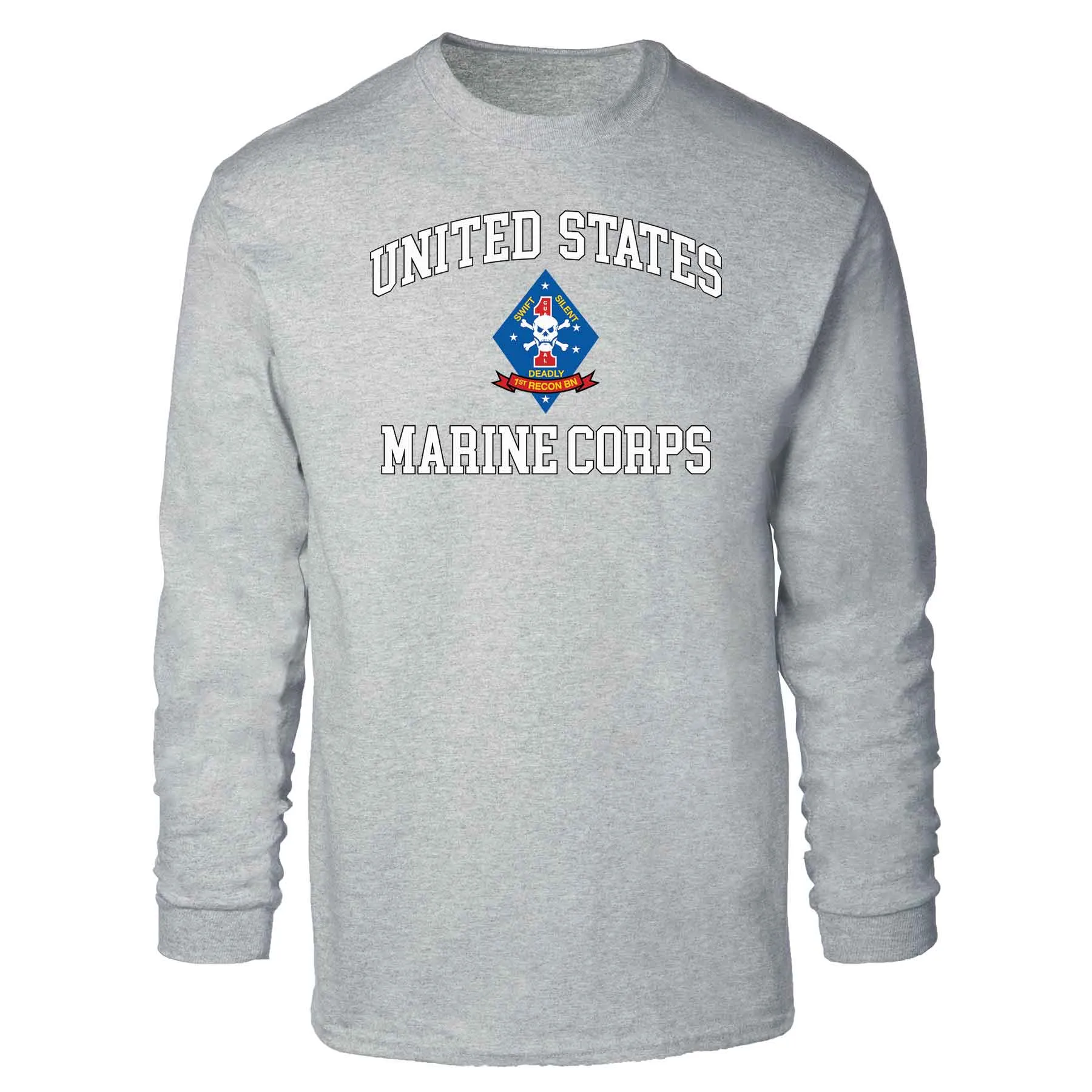 1st Recon Battalion USMC Long Sleeve T-shirt