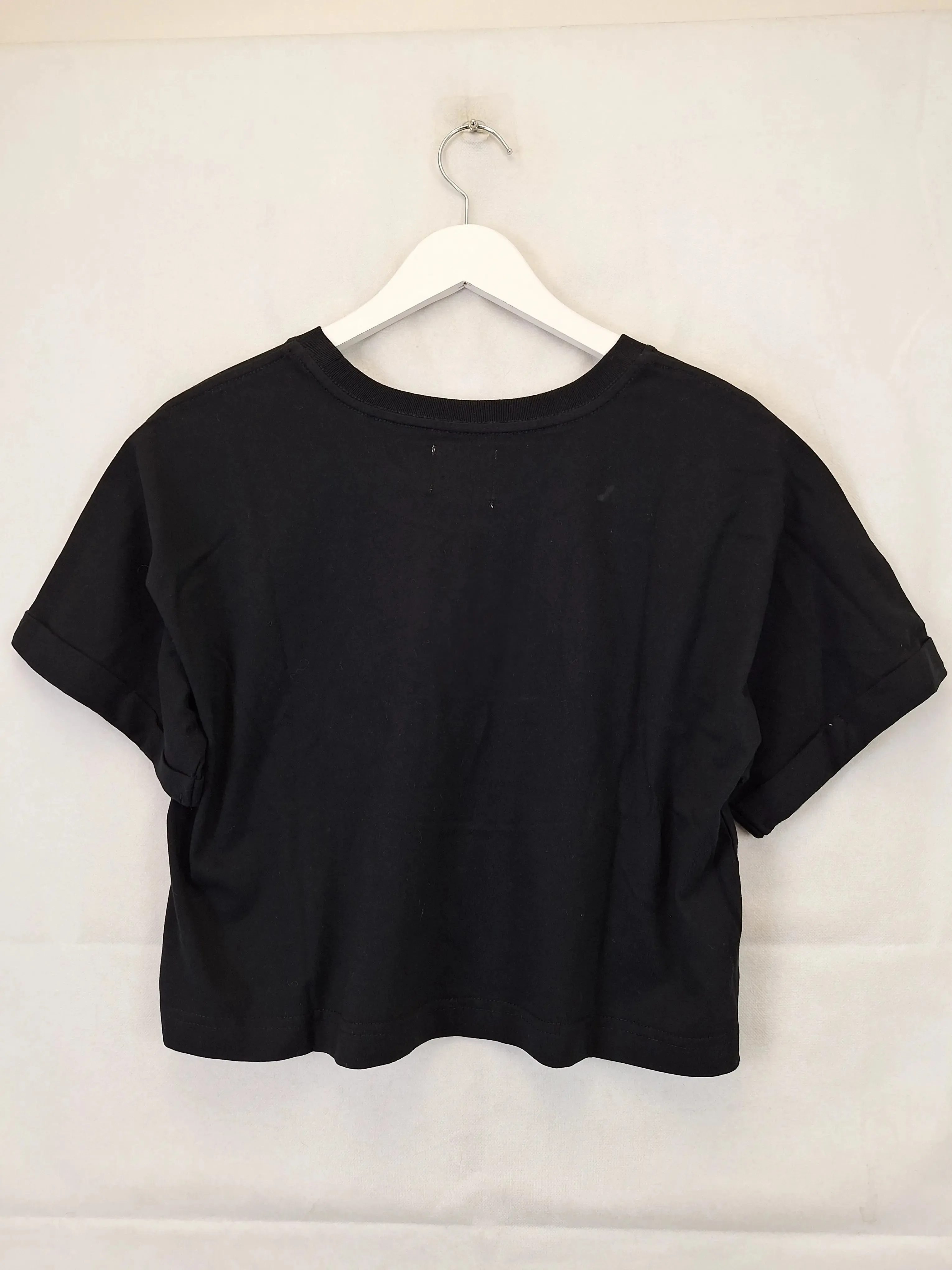 Aje Sporty Crop Logo T-shirt Size M