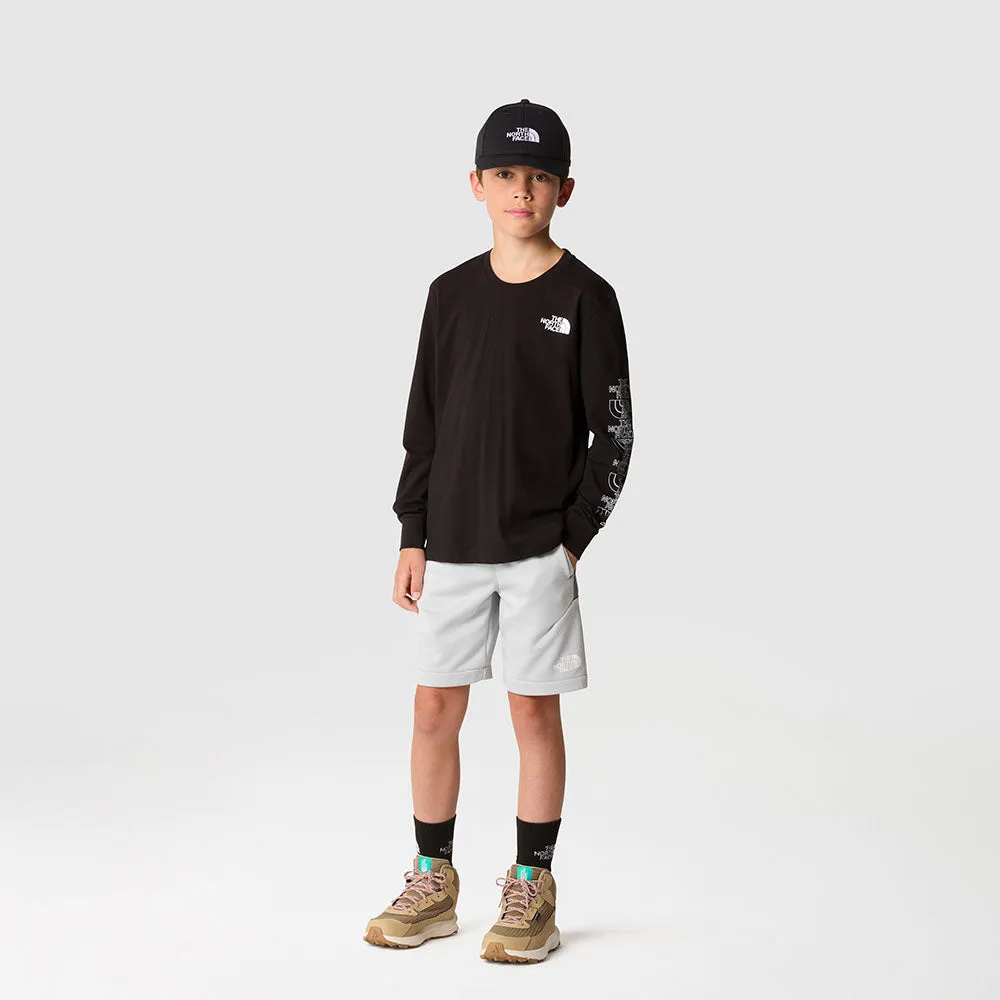 BOY'S NEW LONG SLEEVE GRAPHIC TEE
