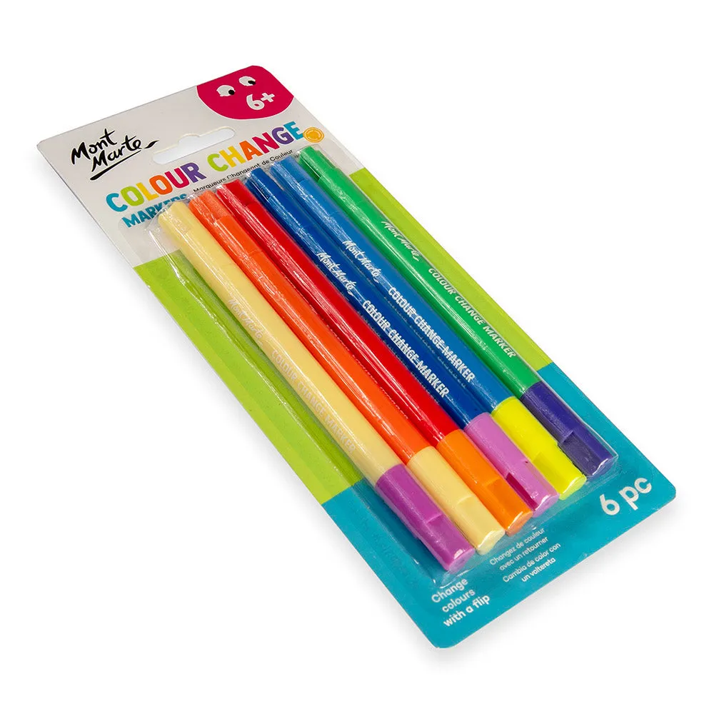 Colour Change Markers 6pc