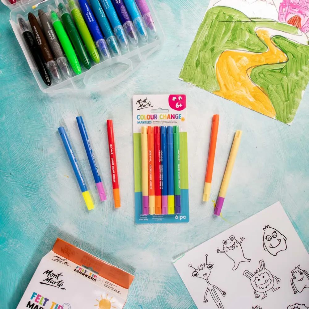Colour Change Markers 6pc
