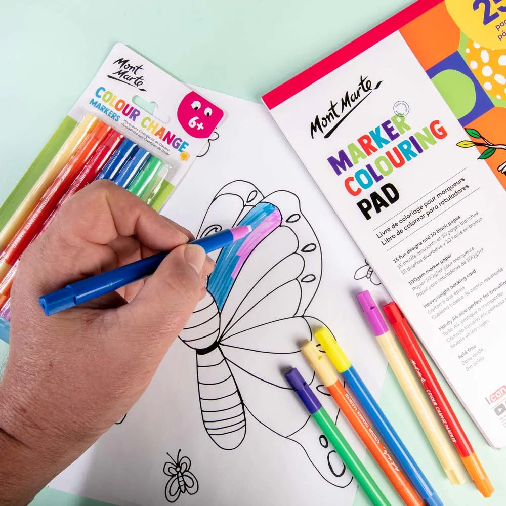 Colour Change Markers 6pc