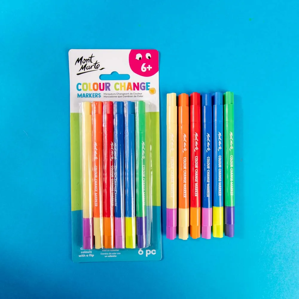 Colour Change Markers 6pc