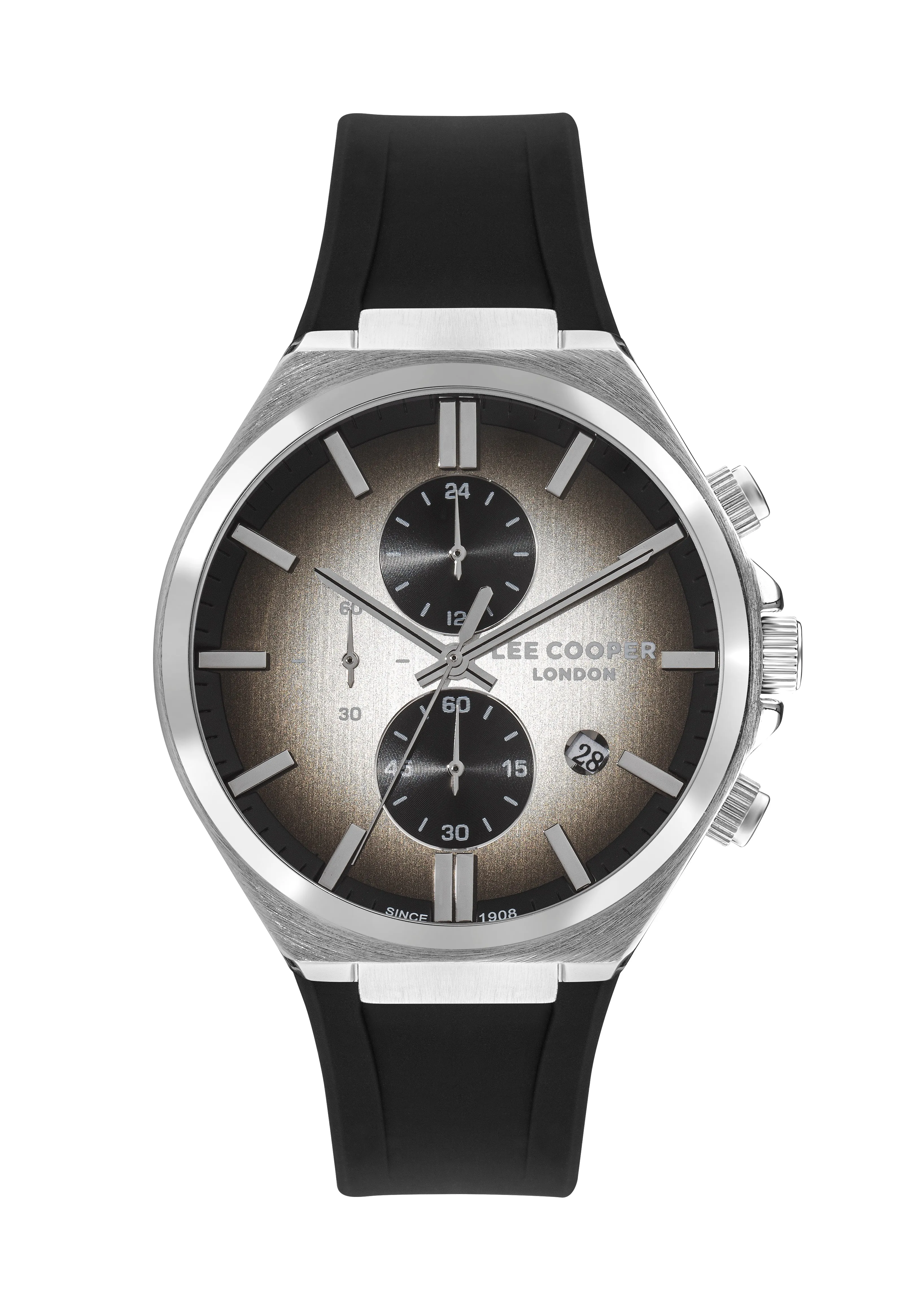 Lee Cooper LC07854.351 Men's Super Metal Silver Multifunction Watch